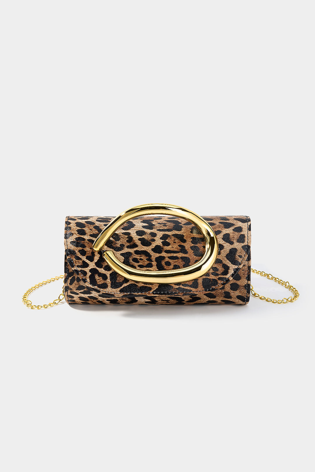 Metallic leren-look tas