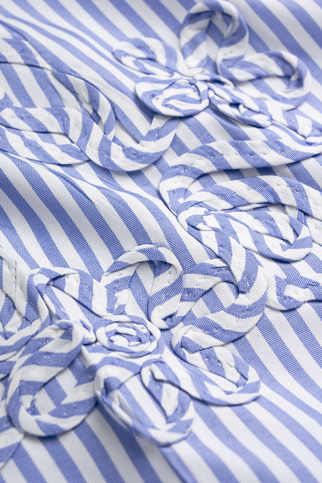 Bloemenprint short met borduursel