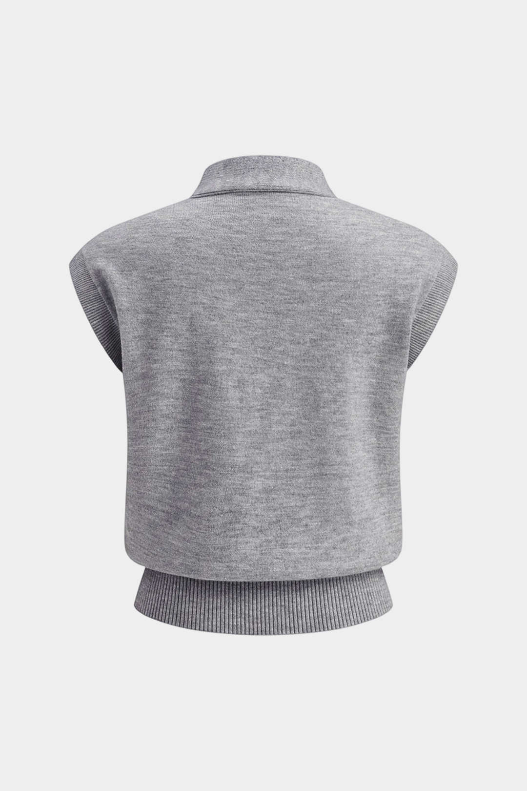 Pien - Gebreide tanktop met strik