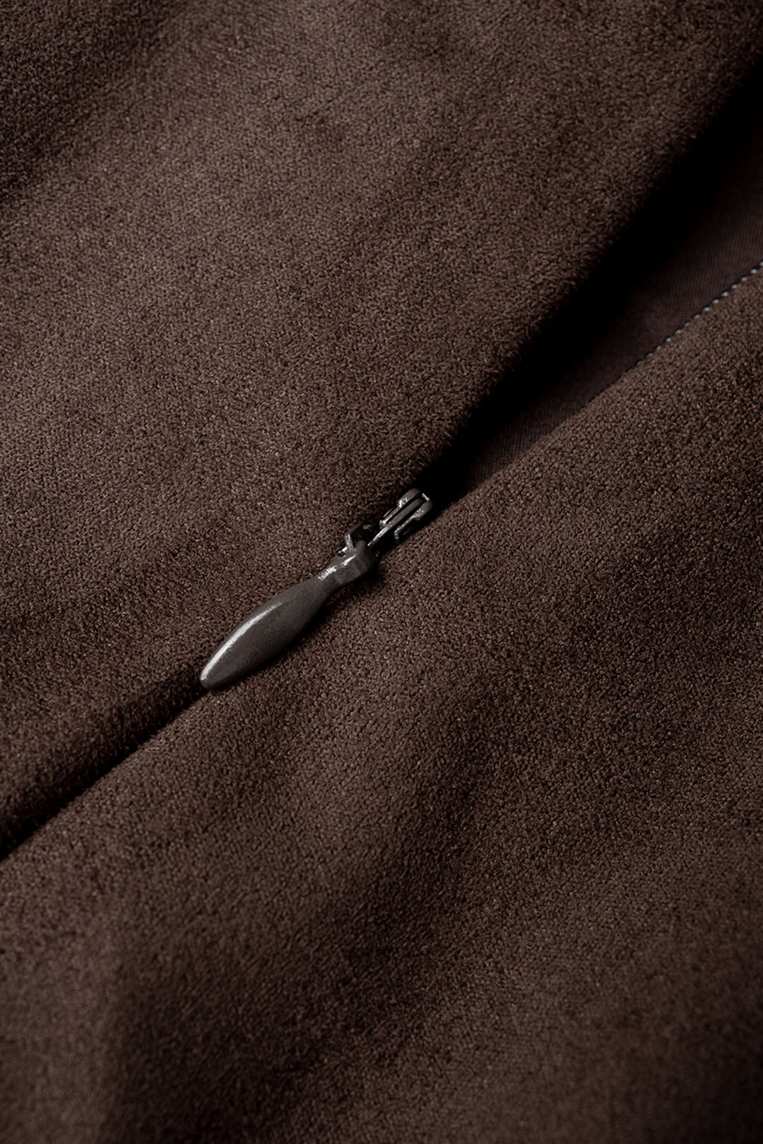 Asymmetrische rok met ruches en volants