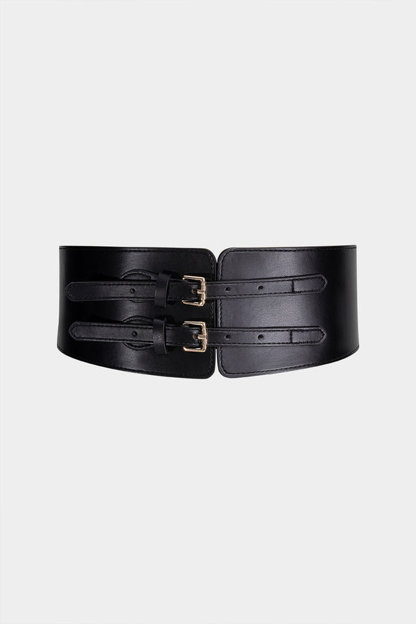 Nora - Leren-look riem