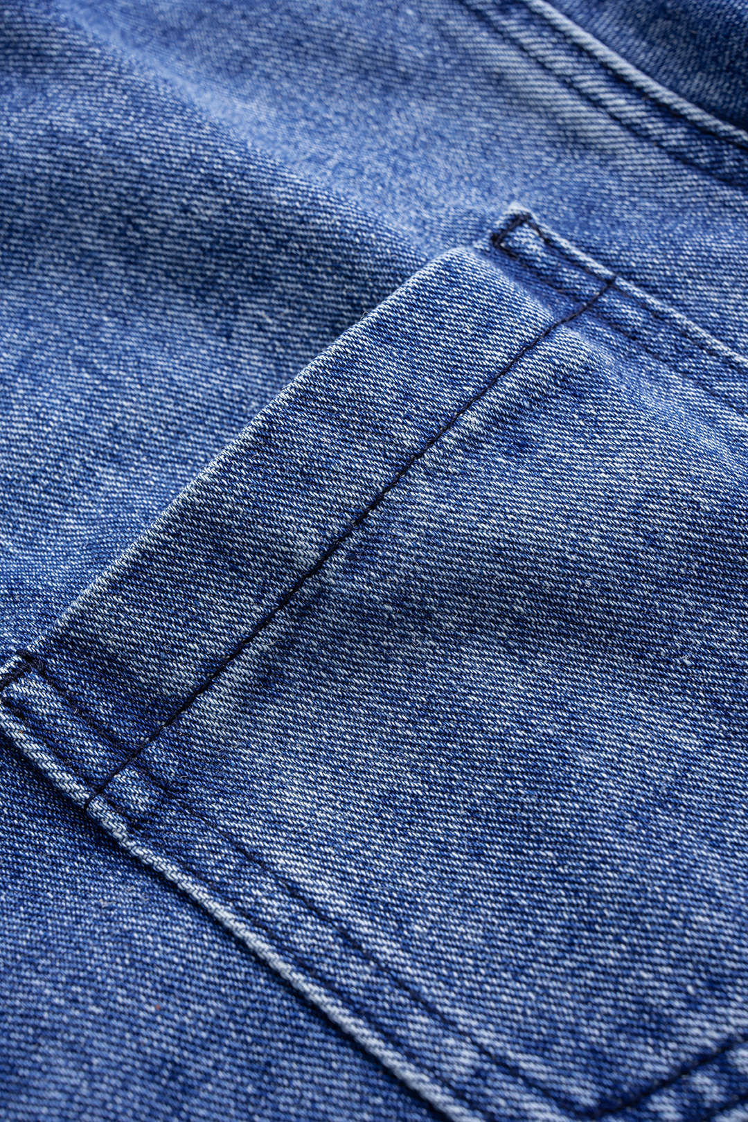 Noor - Denim minijurk met lange mouwen