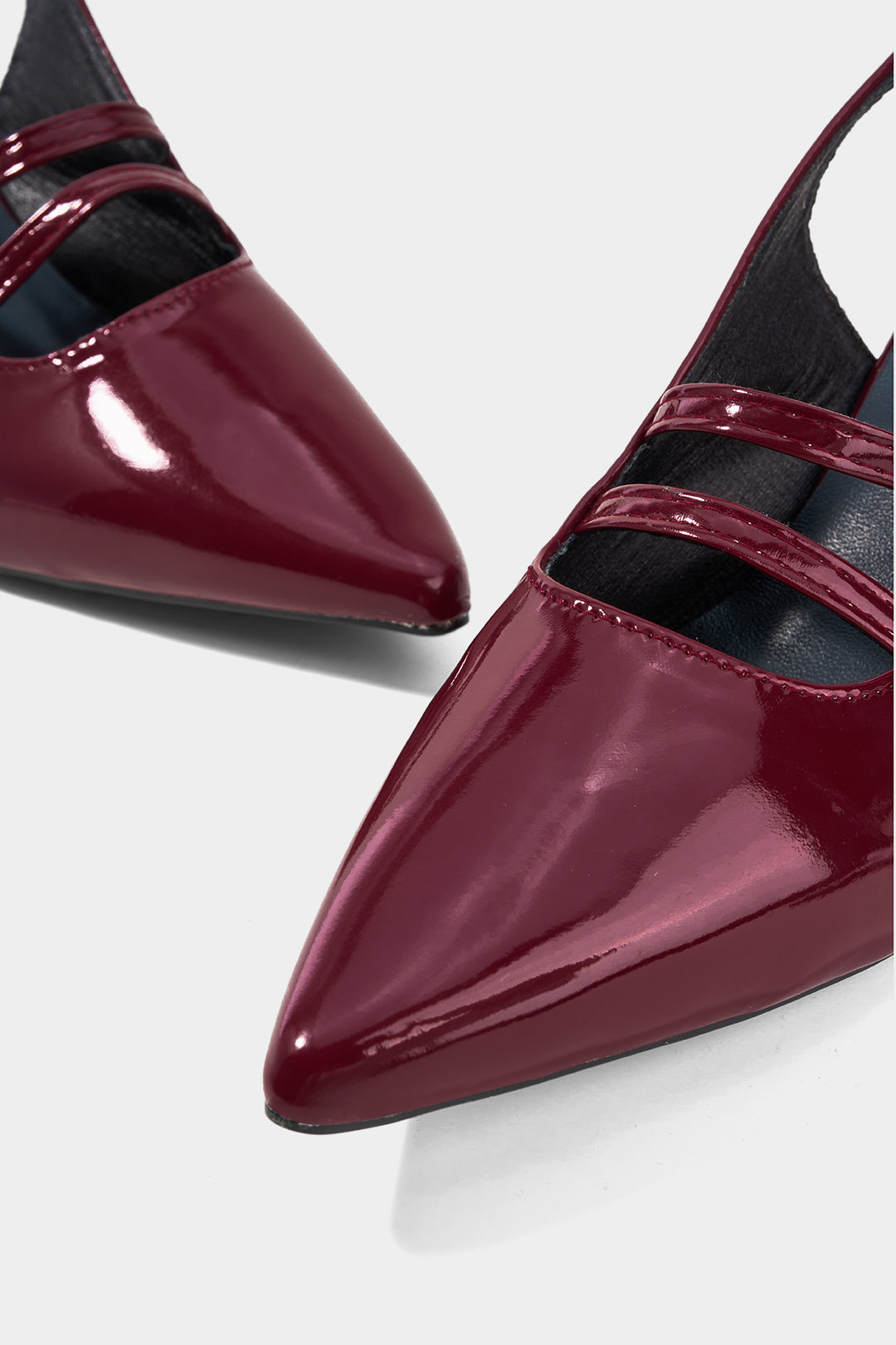 Metallic hakken met strik
