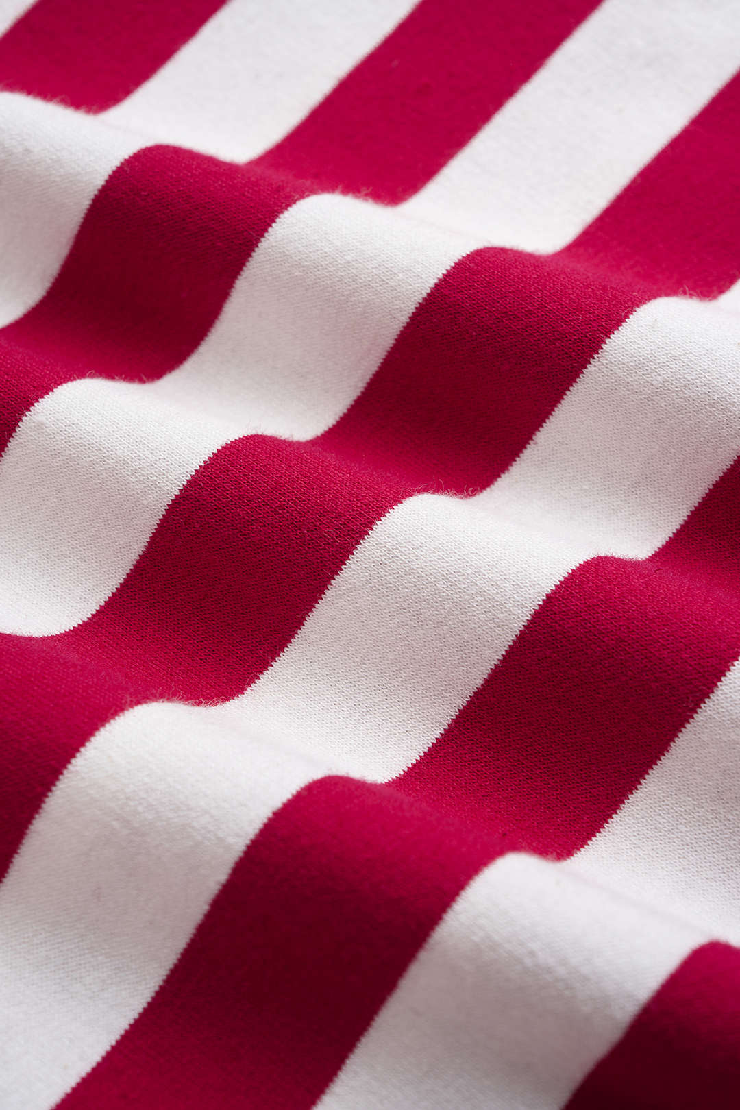 Gestreepte sweater met strik en lange mouwen