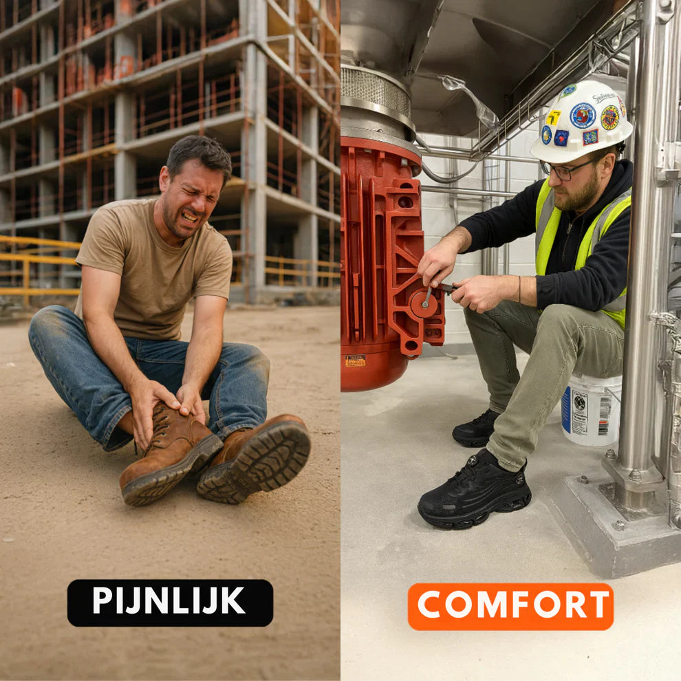 Steelcloud® S3 werkschoenen  – licht, comfortabel en snel aan te trekken