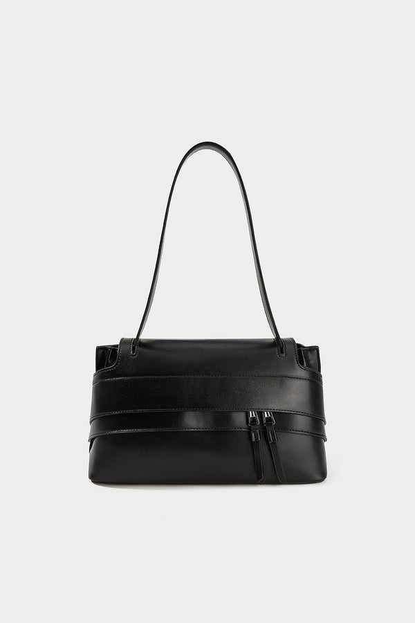 Isa - Leren-look shopper