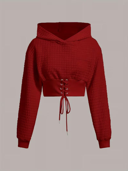 Lasos Trendy Hoodie met veters