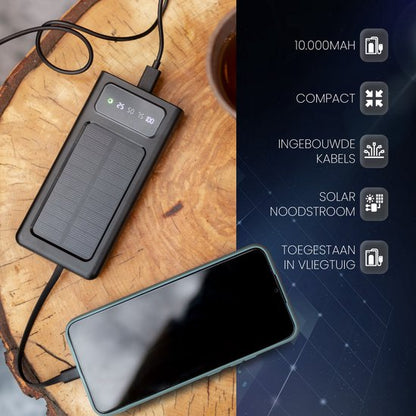 Mini Solar Powerbank  -  200000 mAh