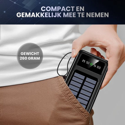 Mini Solar Powerbank  -  200000 mAh