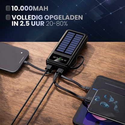 Mini Solar Powerbank  -  200000 mAh