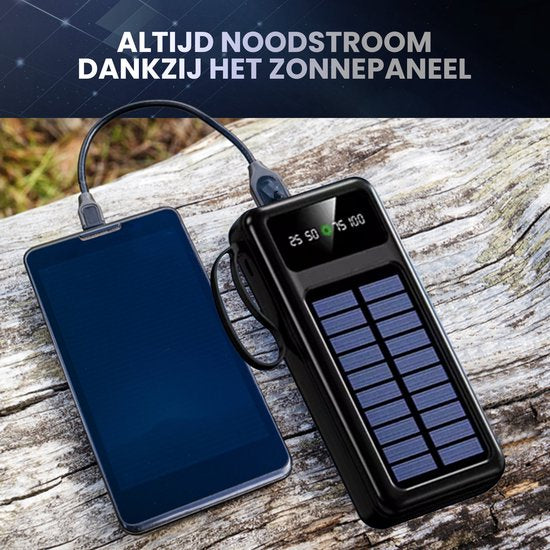 Mini Solar Powerbank  -  200000 mAh