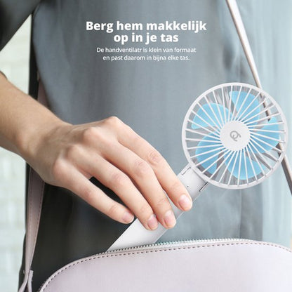 Draagbare Handventilator - Oplaadbaar
