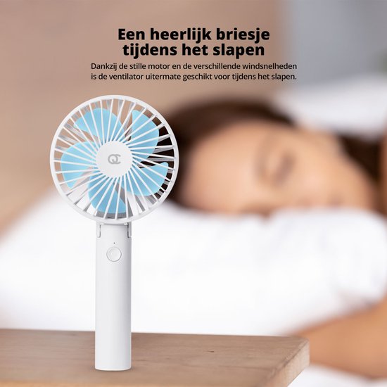 Draagbare Handventilator - Oplaadbaar