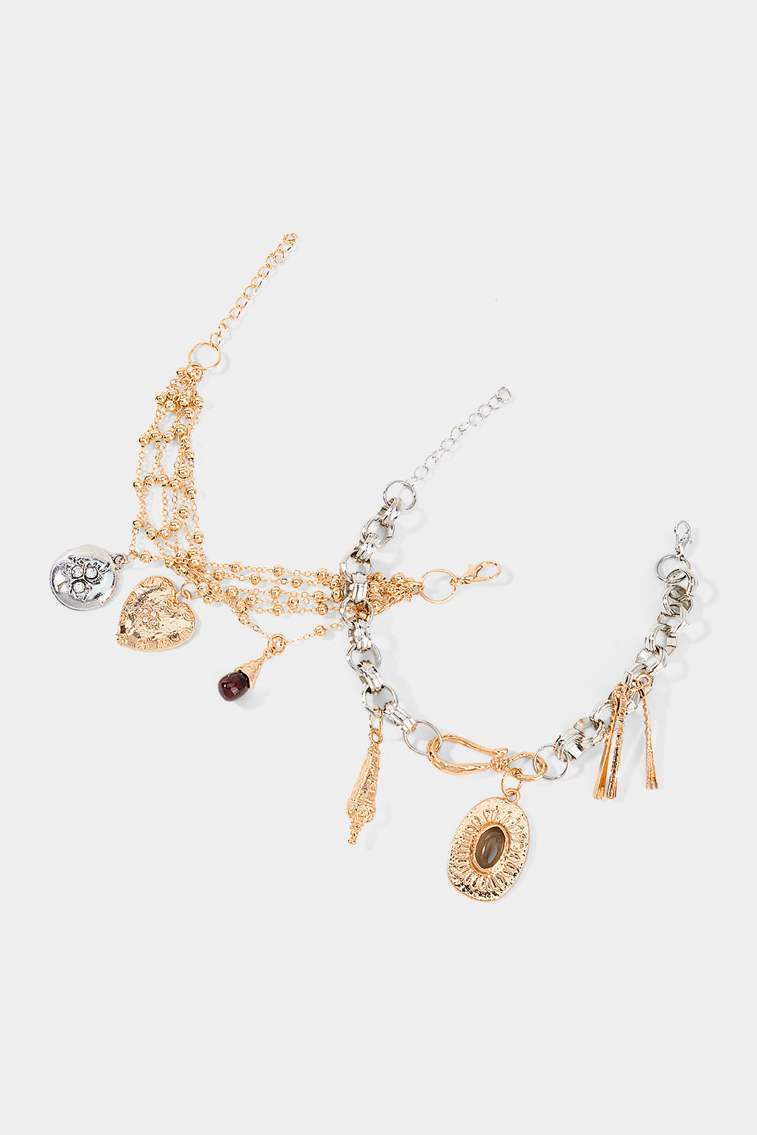 Geometrische armbanden met strass