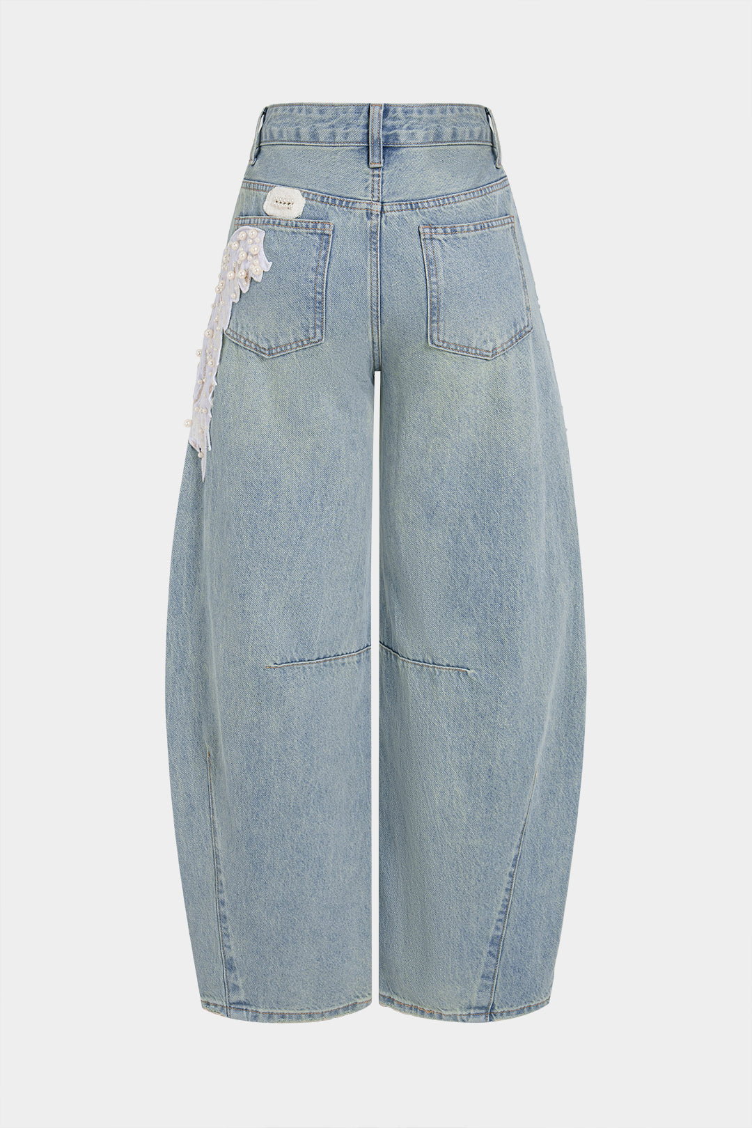 Selin - Jeans met wijde pijpen