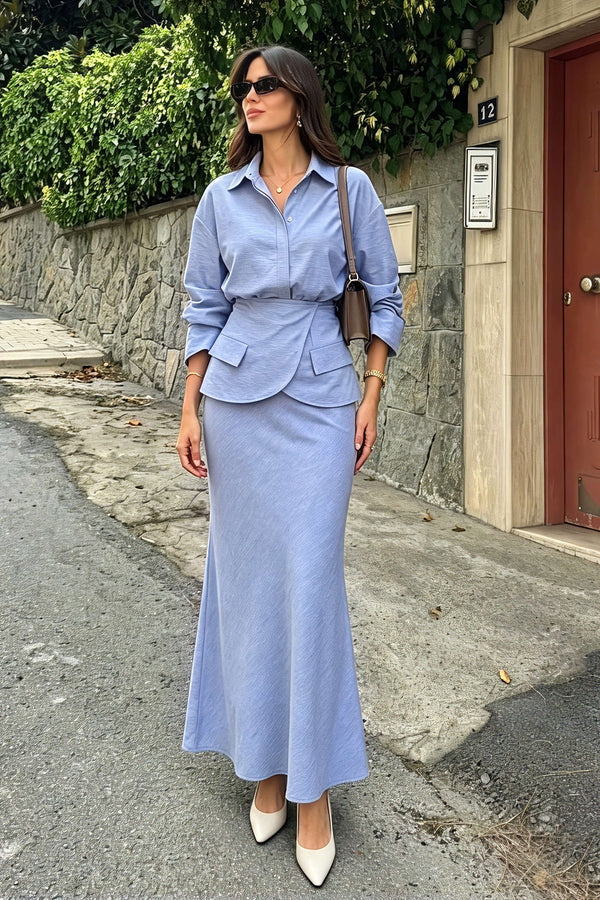 Sterre - Set met blouse en rok