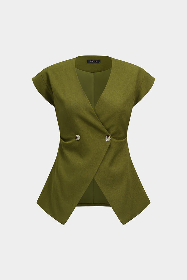 Roos - Tanktop met V-hals