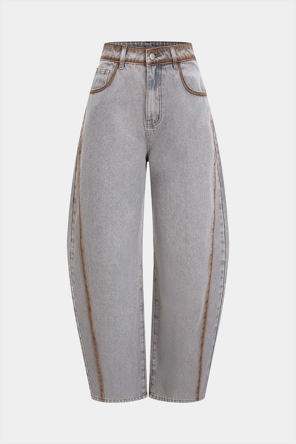 Verwassen jeans met zakken