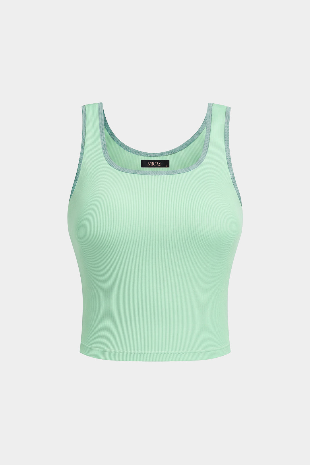 Tanktop met vierkante hals