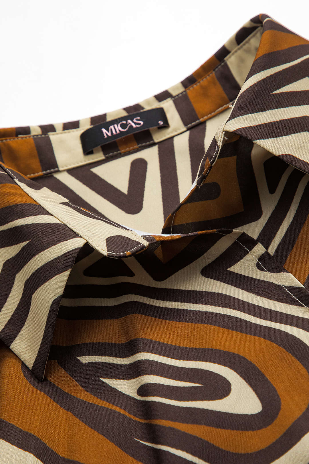 Blouse met korte mouwen
