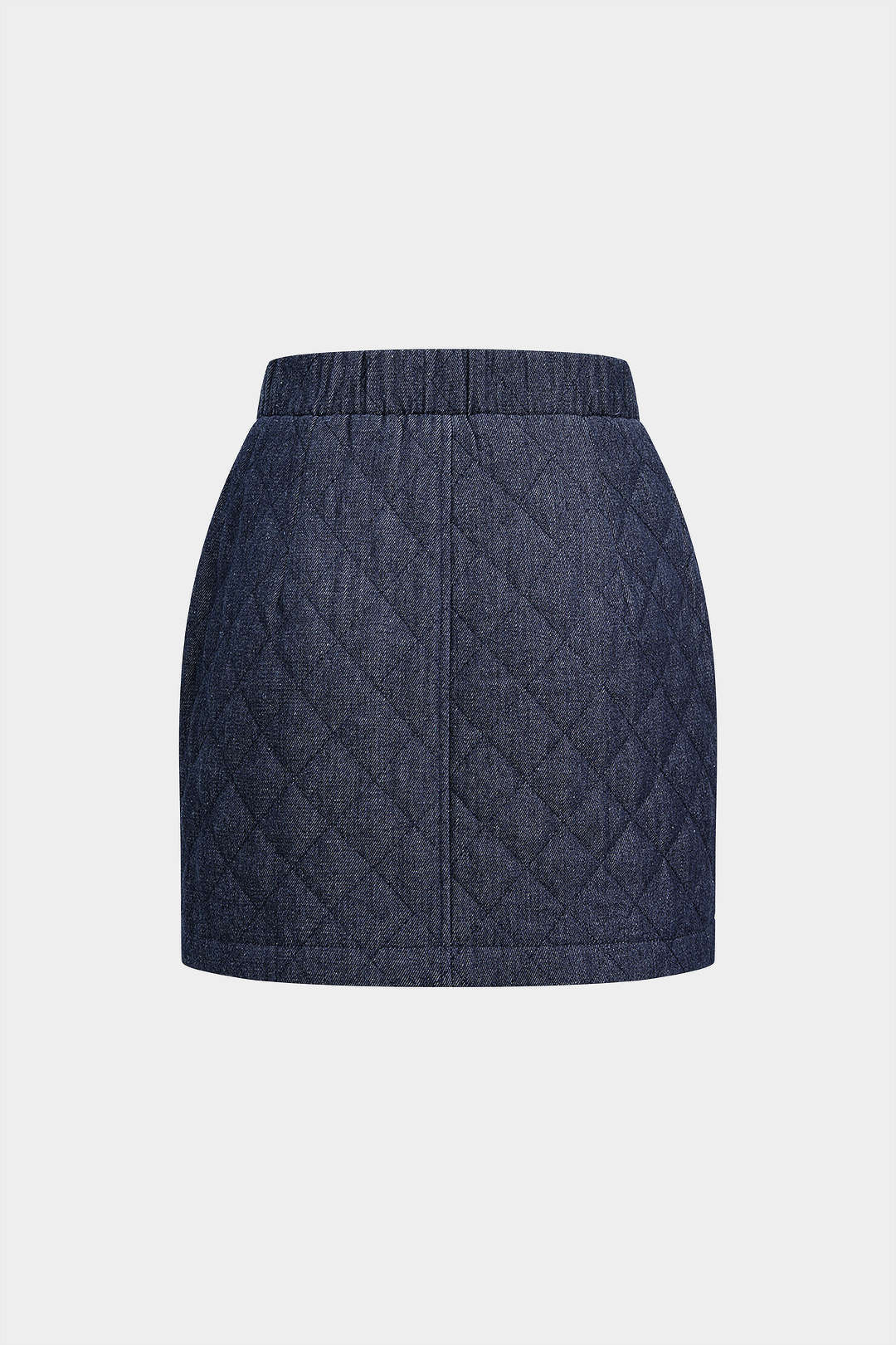 Evi - Denim asymmetrische rok met rits