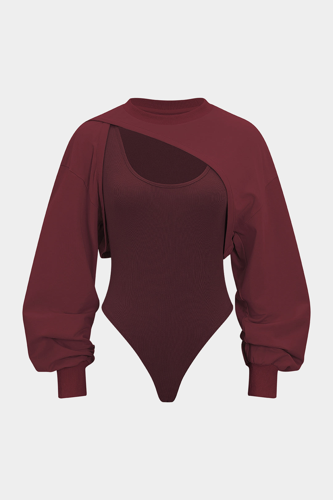 Body met lange mouwen