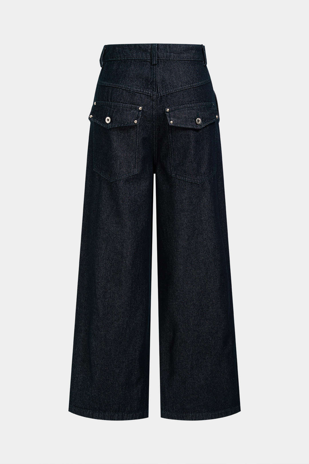 Elif - Jeans met knoopjes en rechte pijp