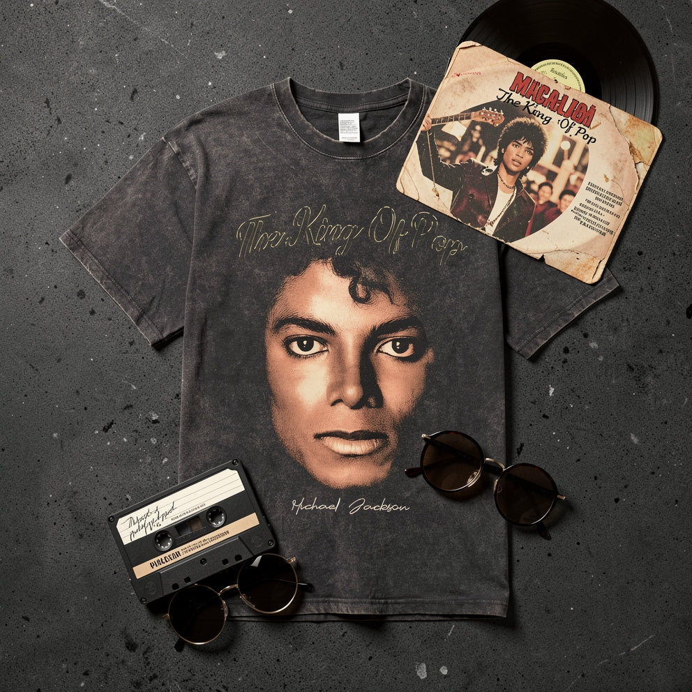 Michael Jackosn -  Vintage Oversized Tshirt