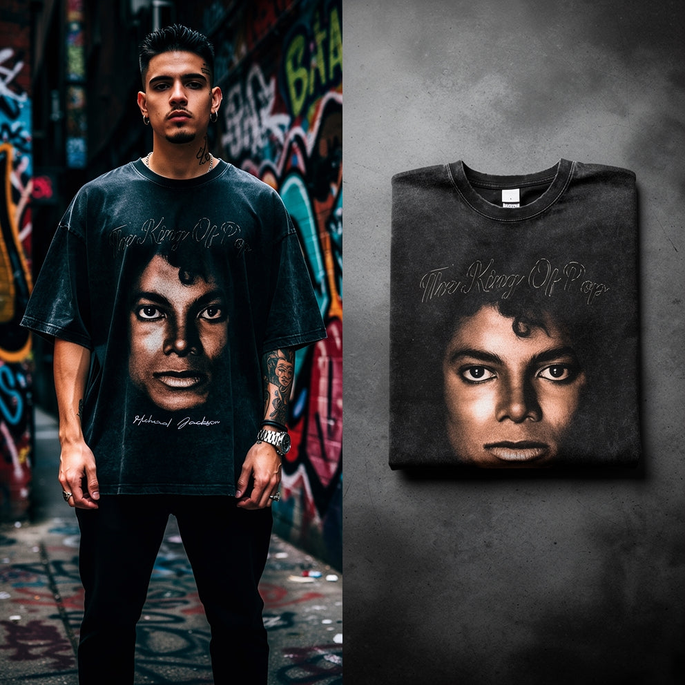Michael Jackosn -  Vintage Oversized Tshirt