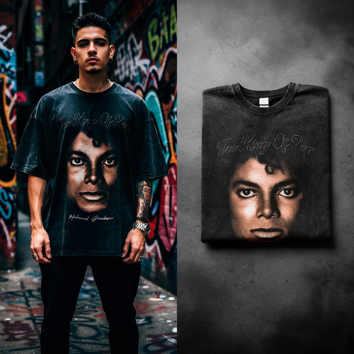 Michael Jackosn -  Vintage Oversized Tshirt
