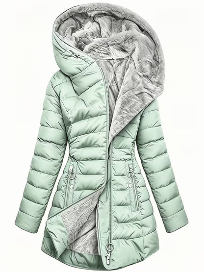 Frio™ | Warme Gewatteerde Winterjas Met Capuchon