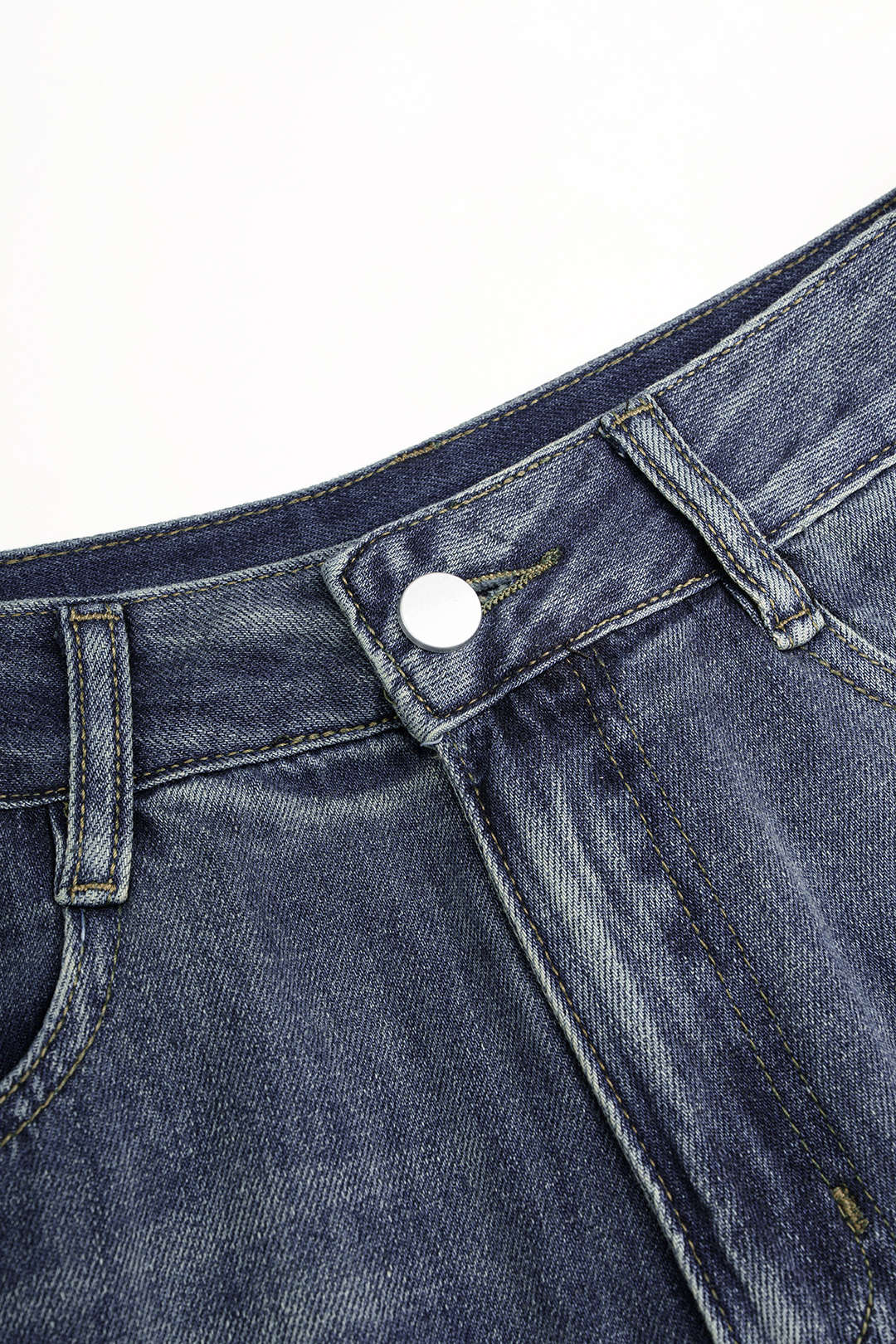Uma - Jeans met hoge taille en wijde pijpen