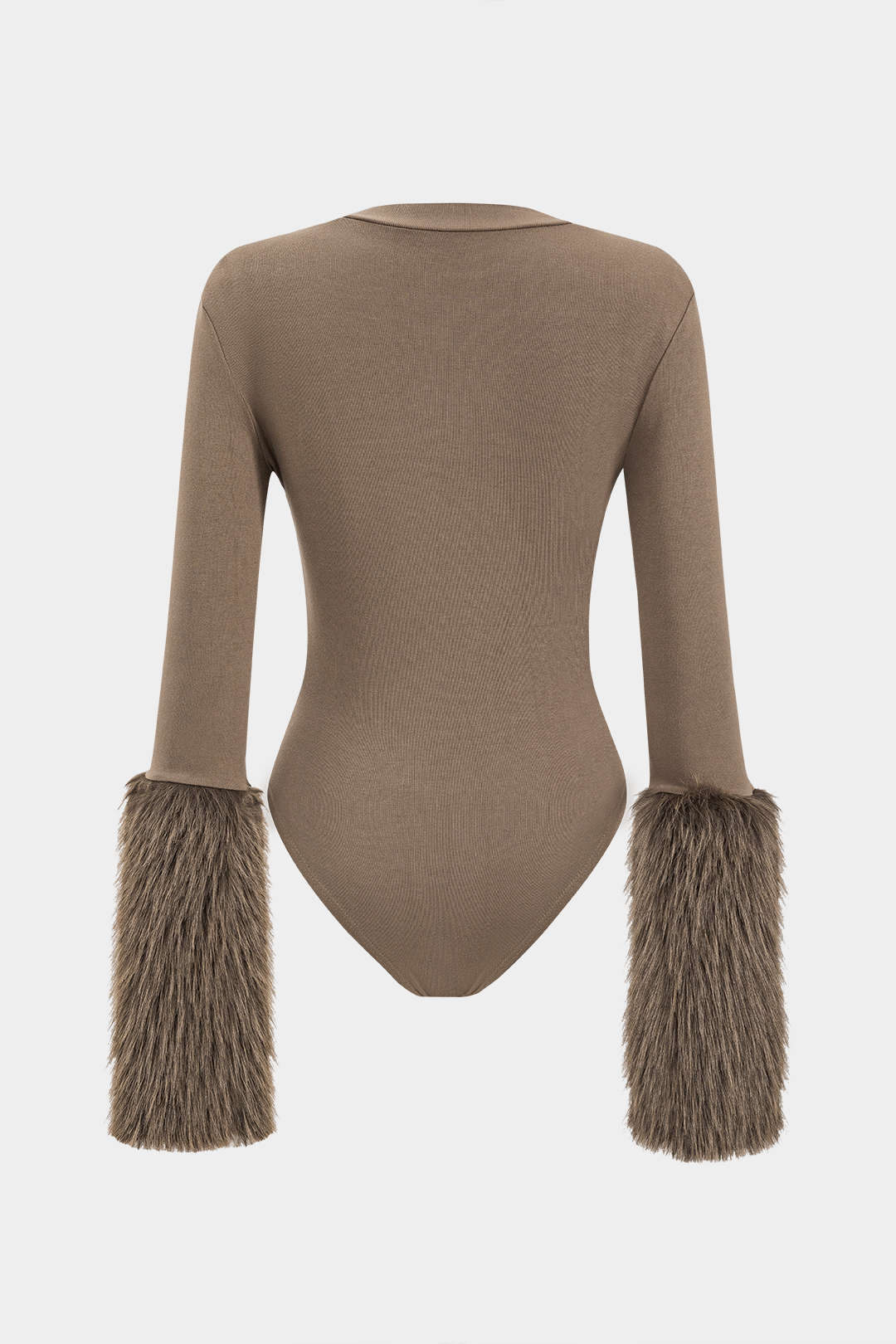 Patchwork body met lange mouwen