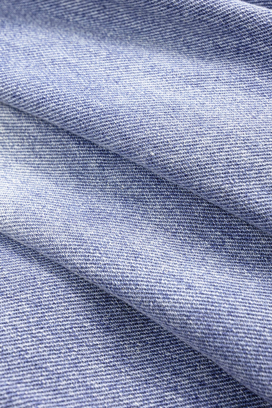 Jeans met trekkoord en smokwerk