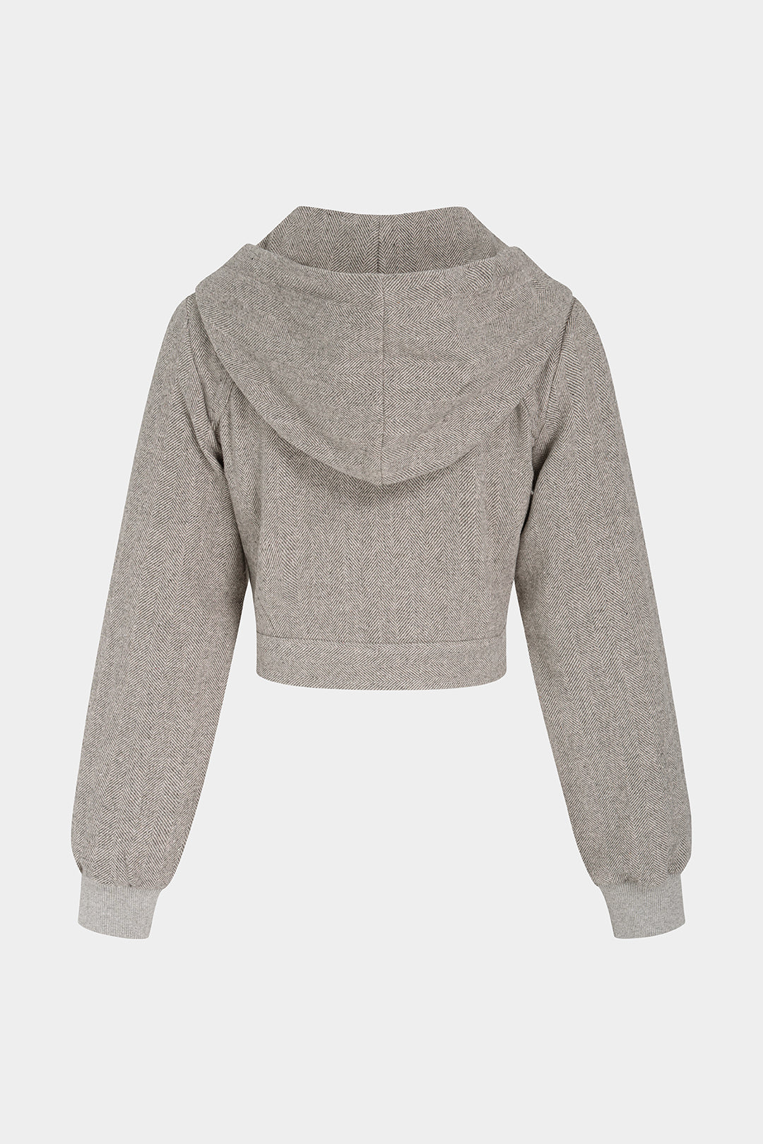 Mira - Hoodie met trekkoord en rits