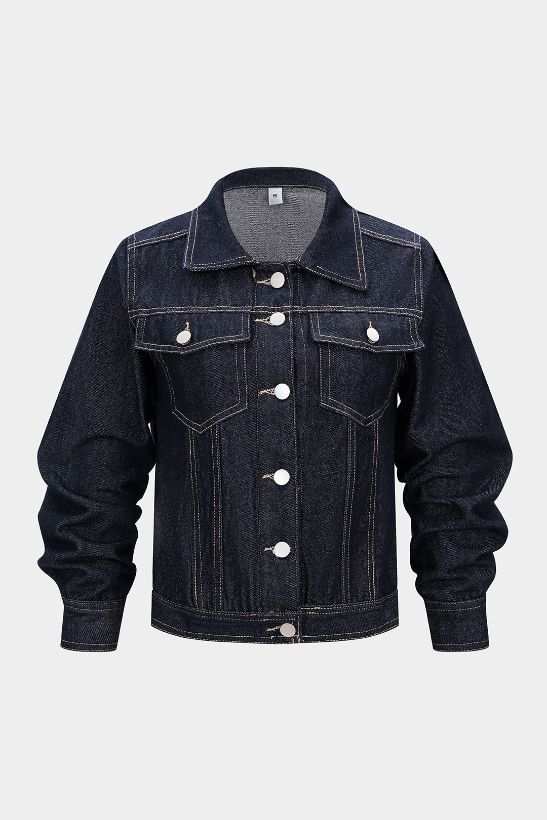 Denim item met zakken