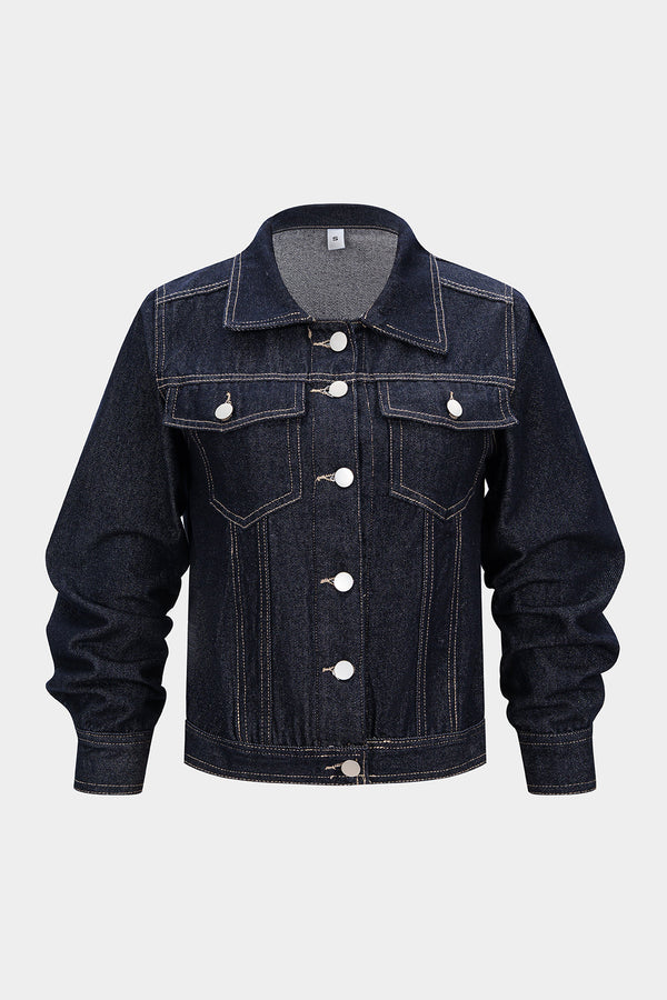 Denim item met zakken