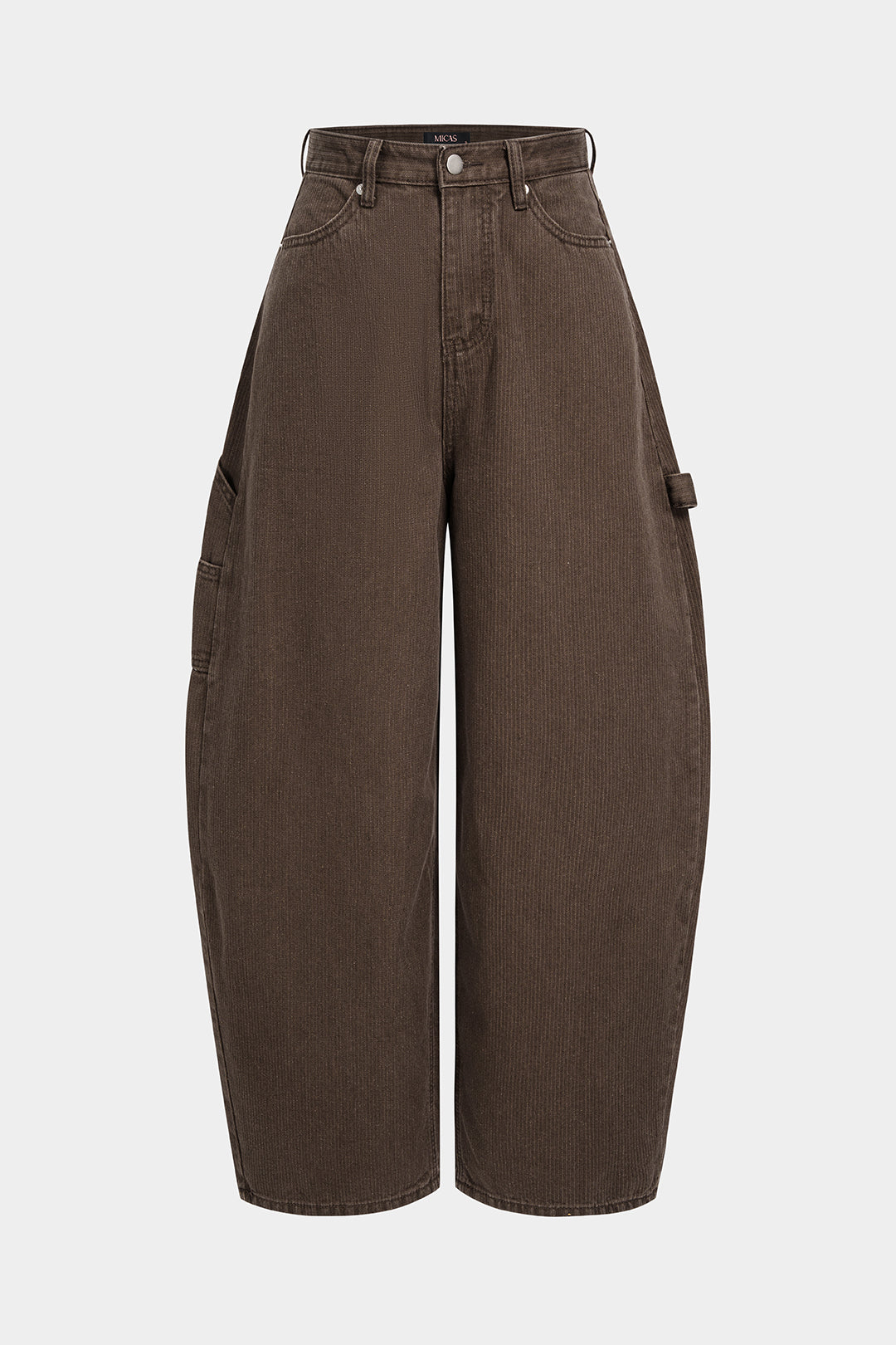 Gestreepte jeans