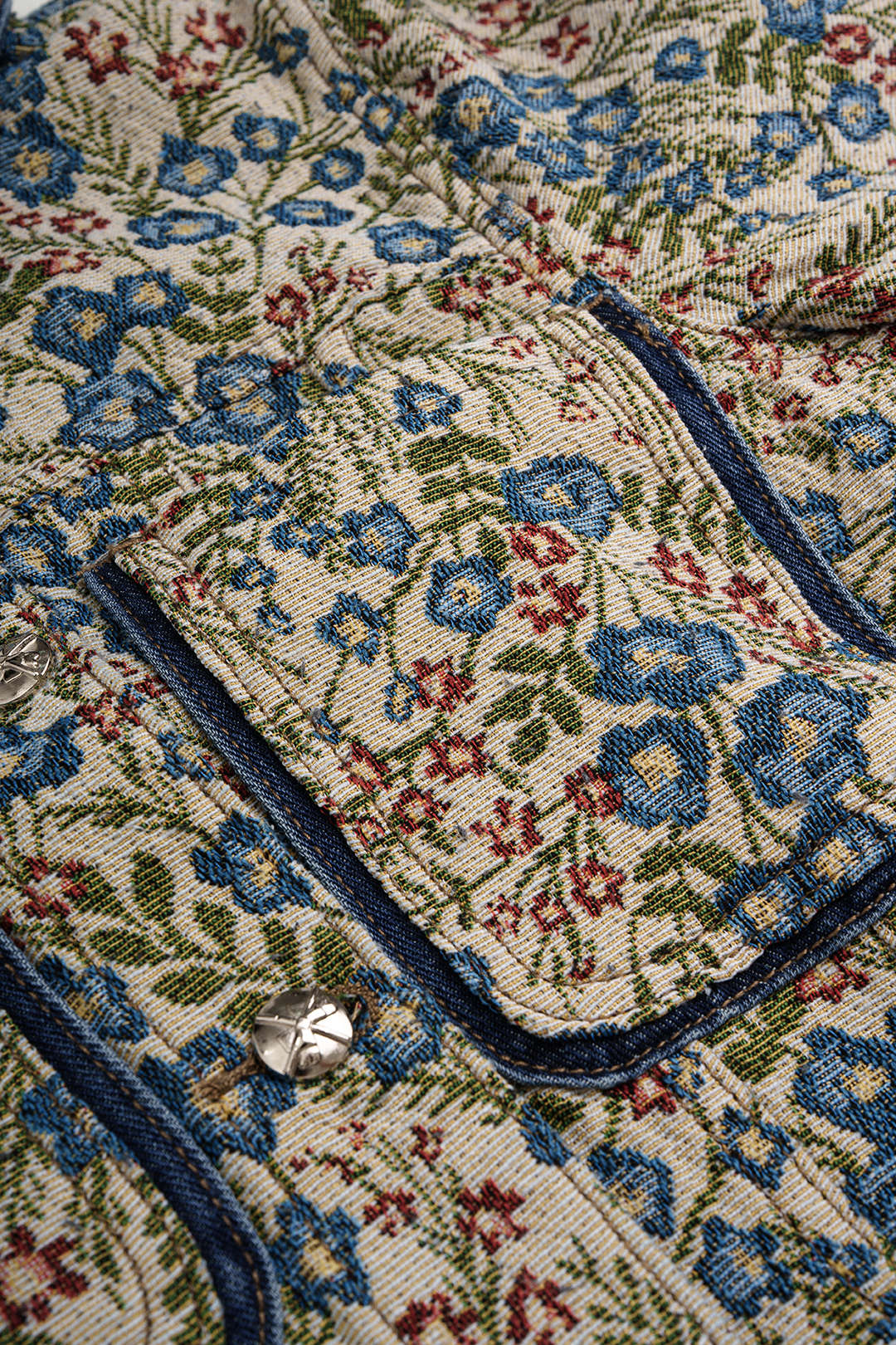 Bloemenprint jacquard jasje