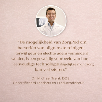 ZorgPod - Nr. 1 Tandarts-Goedgekeurde Ultrasone UVC-Reiniger