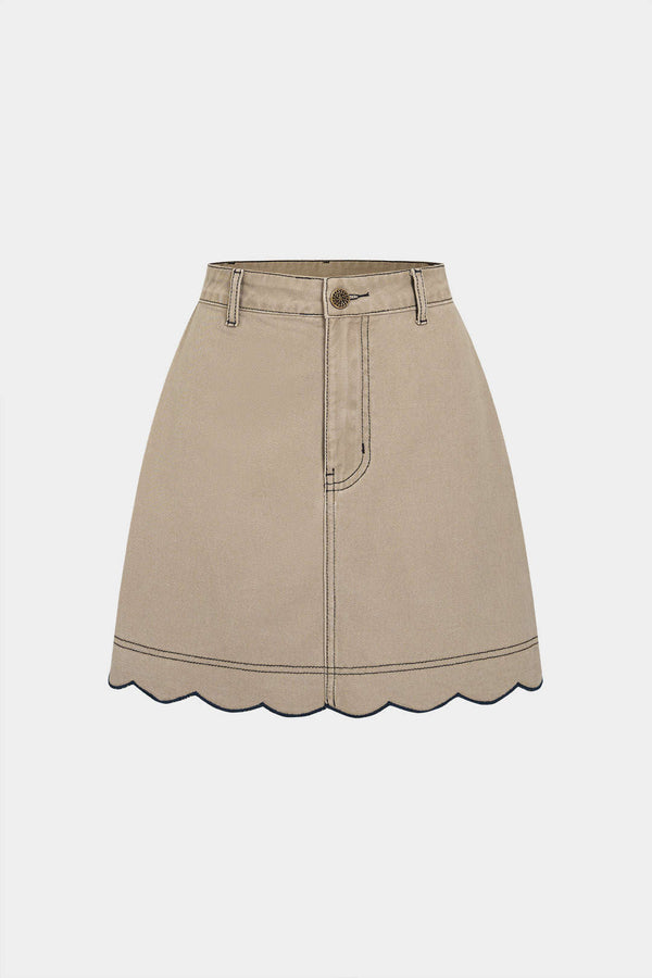 Lieke - Denim minirok