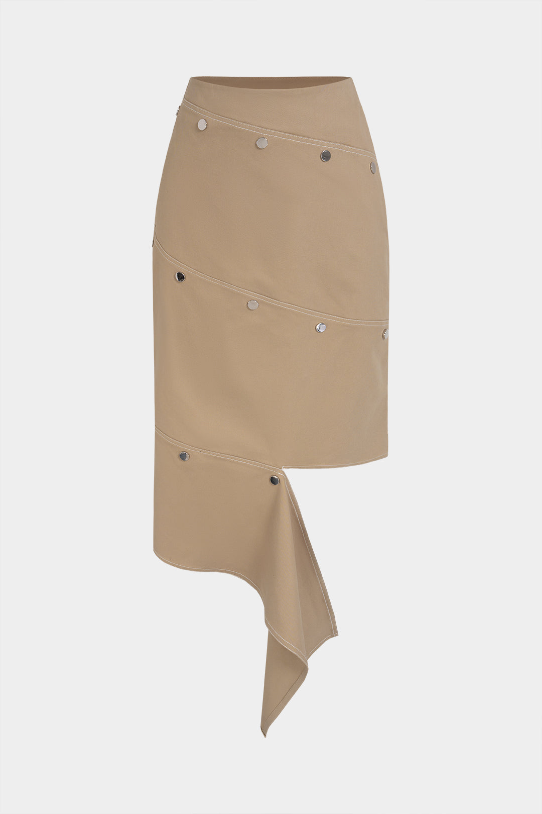 Vesna - Asymmetrische rok met hoge taille
