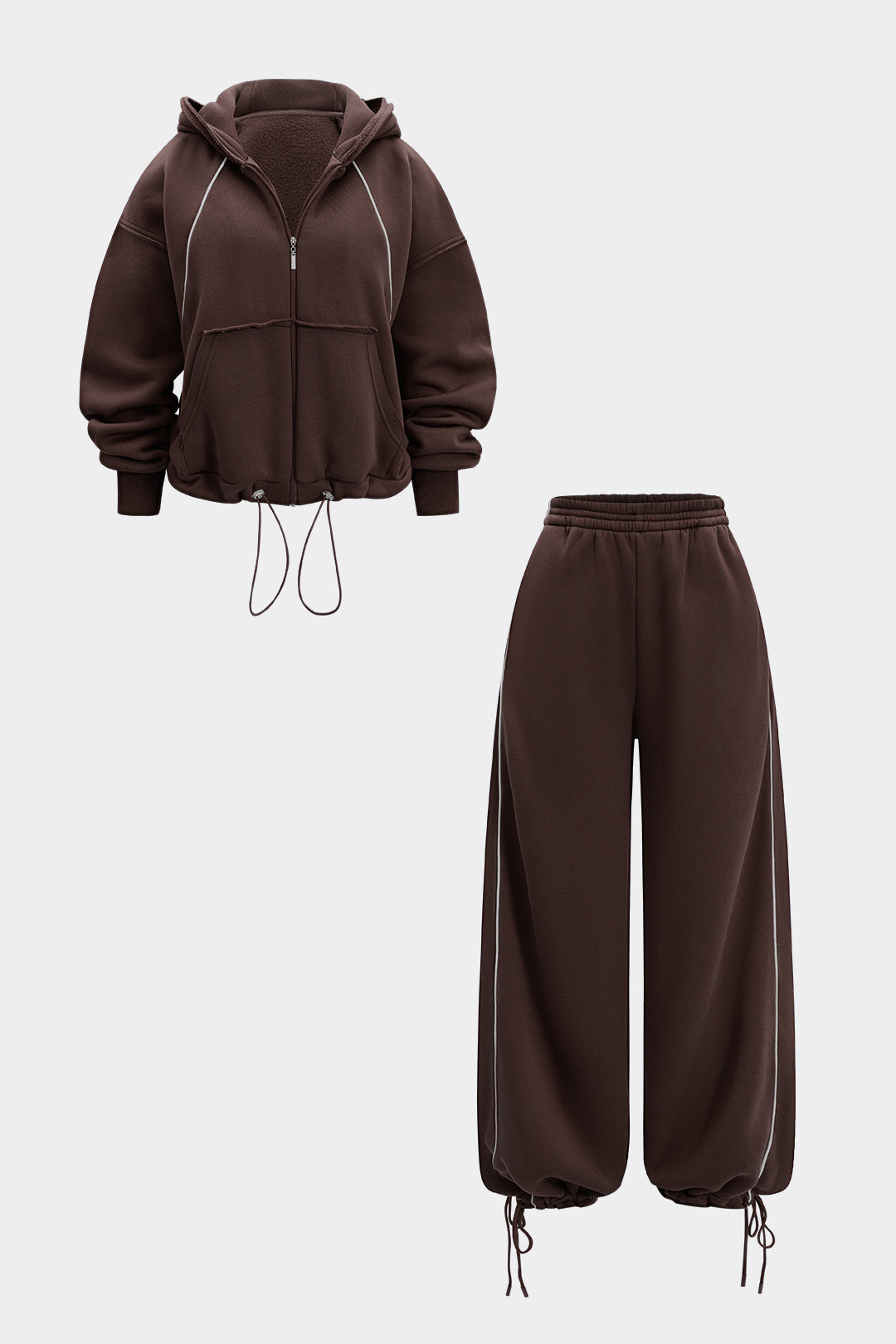Set met hoodie en pantalon