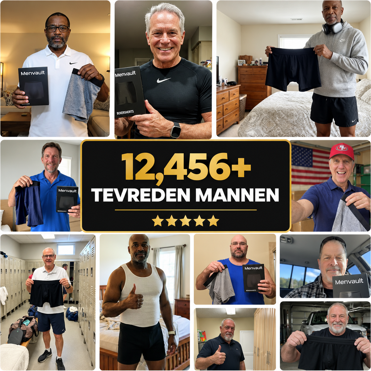 Premium Wasbare Boxer - Geeft extra zekerheid bij urineverlies.