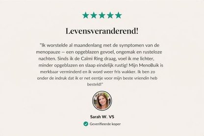 Calmi Ring – De natuurlijke menopauze-oplossing