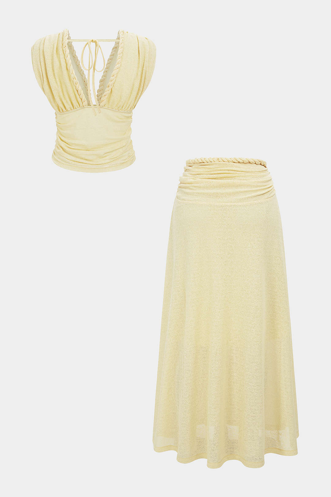 Cato - Set met tanktop en rok
