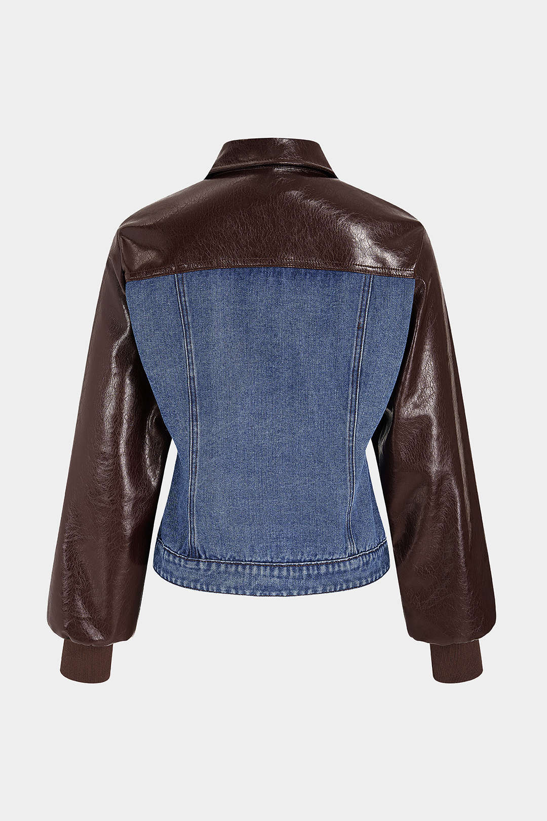 Stella - Denim patchwork jasje