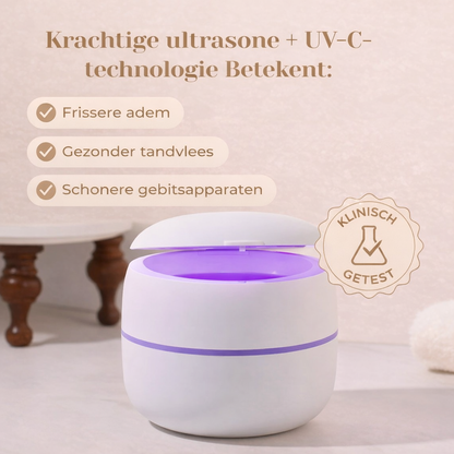 ZorgPod - Nr. 1 Tandarts-Goedgekeurde Ultrasone UVC-Reiniger