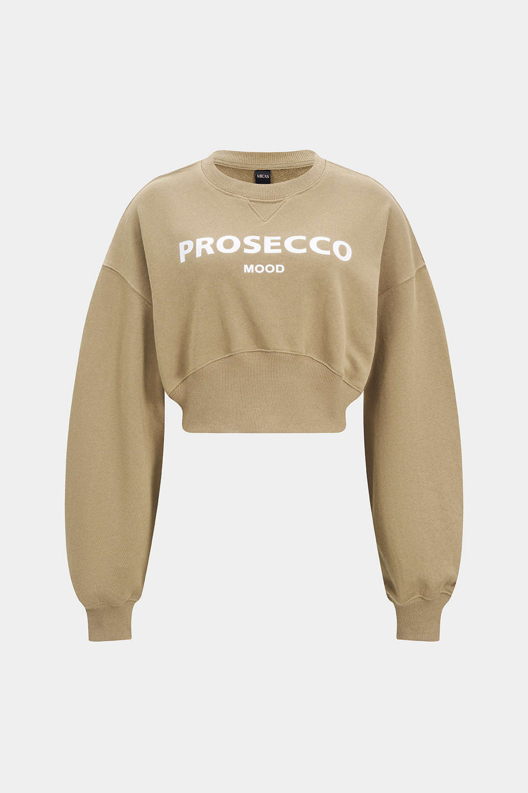 Roos - Sweater met ronde hals en lange mouwen