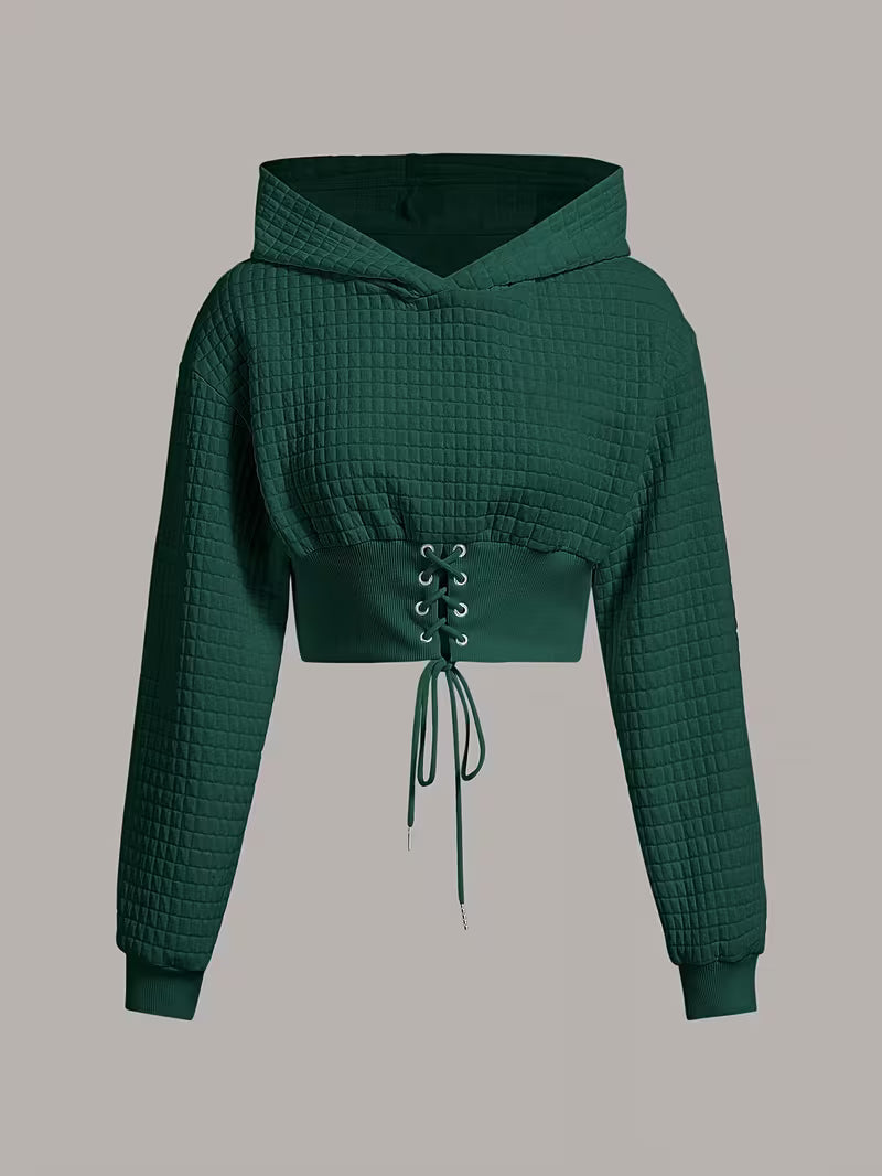 Lasos Trendy Hoodie met veters